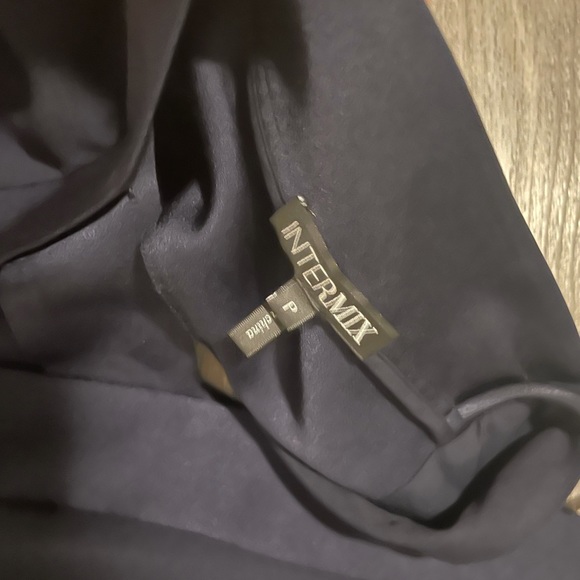 Navy Intermix Top - Picture 3 of 9